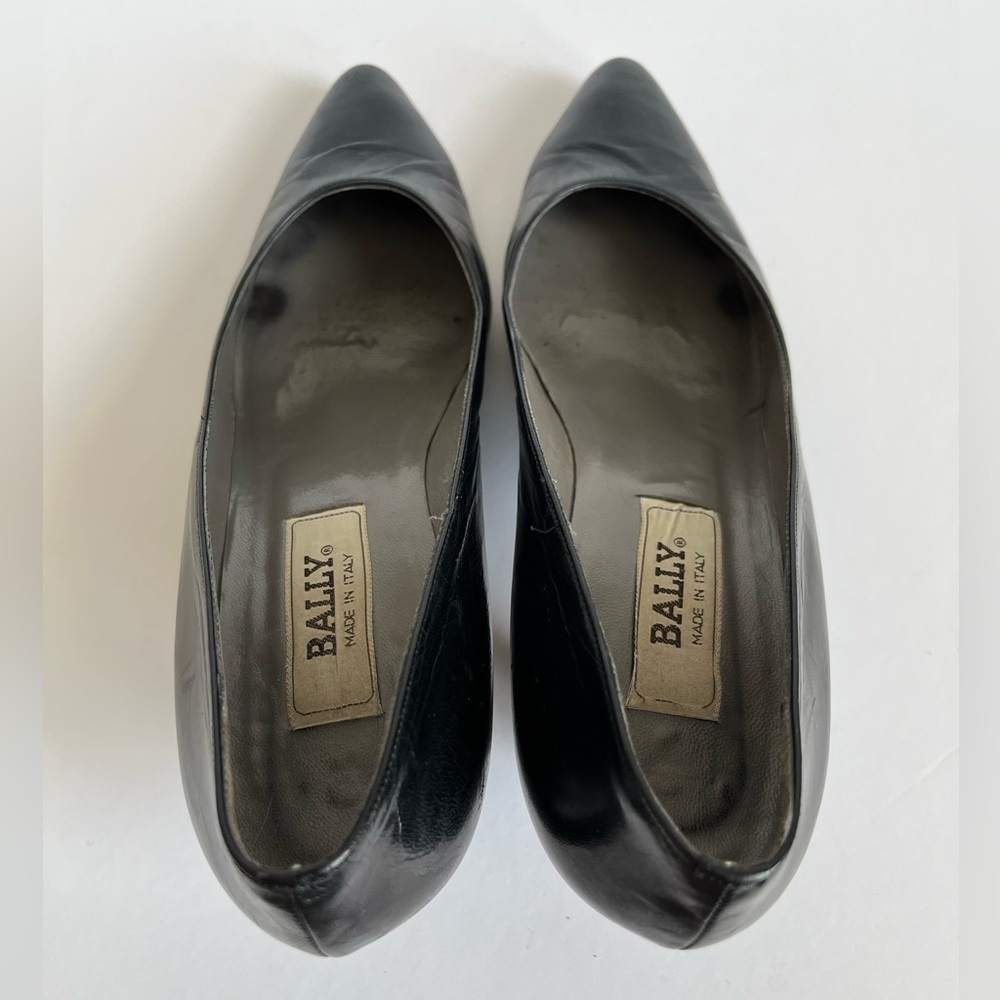 Bally Black Leather Heels - Picture 9 of 10